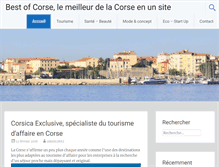 Tablet Screenshot of best-of-corse.com